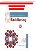 Test Bank - Rosdahl's Textbook of Basic Nursing 12th Edition by Caroline Rosdahl &semi; Complete Solution A Graded