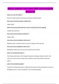 Dental anatomy Test Latest 2025 with Complete Answers