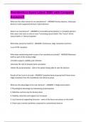 Overdenture Exam Latest 2025 with Complete Answers