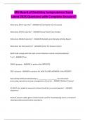 MN Board of Dentistry Jurisprudence Exam Latest 2025 Questions with Complete Answers
