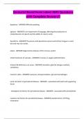 Denturist Board Exam Latest 2025 Questions with Complete Answers&excl;