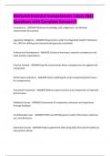 Denturist Essential Competencies Latest 2025 Questions with Complete Answers&excl;