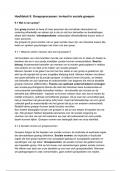 Uitgebreide samenvatting H9&colon; Groepsprocessen&semi; invloed in sociale groepen