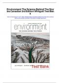 Test Bank for Environment The Science Behind the Stories&comma; 7th Edition by Withgott&period;pdf