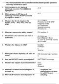 UCT Advanced NAV AN Exam after review &lpar;latest update&rpar; questions correctly answered to pass