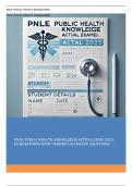 PNLE&colon; COMMUNITY HEALTH NURSING BUNDLED  EXAMS