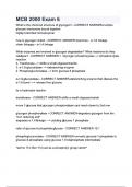 MCB 2000 Exam 6 questions and answers