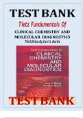 Complete Test Bank Tietz Fundamentals of Clinical Chemistry and Molecular Diagnostics 7th Edition Burtis Questions & Answers with rationales &lpar;Chapter 1-49&rpar;