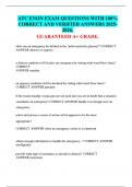 ATC ENON EXAM QUESTIONS WITH 100&percnt; CORRECT AND VERIFIED ANSWERS 2025-2026&period;  GUARANTEED A&plus; GRADE&period;