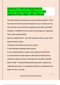 NFLPA EXAM PACKAGE DEAL QUESTIONS AND VERIFIED DETAILED ANSWERS &vert; 100&percnt; GUARANTEED PASS &vert; ALREADY GRADED A&plus;