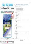 Test Bank for Essentials of General Organic and Biochemistry 2nd & 3rd Edition Guinn clear update 2025