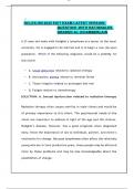 NCLEX-RN 2025 EXIT EXAM LATEST VERSION QUESTION WITH RATIONALES  GRADED A&plus; &vert;CHAMBERLAIN