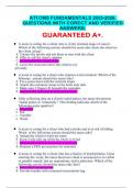 ATI CMS FUNDAMENTALS 2025-2026&period; QUESTIONS WITH CORECT AND VERIFIED ANSWERS&period; GUARANTEED A&plus;&period;