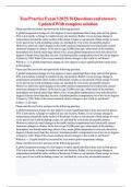 Teas Practice Exam 3 2025&sol;26 Questions and answers Updated With complete solution