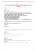 Teas Practice Exam 6 2025&sol;26 With complete solution Newest    