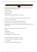 PN Mental Health Final questions and answers 2025