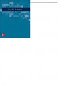 Test Bank for Law for business 12th Edition by James Barnes&period;