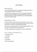 HCAP 135 Quiz