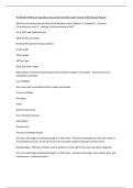 Prosthetic CPM Exam Questions Answered Correctly Latest Version 2025 Already Passed 