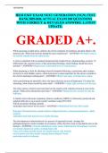 HESI EXIT EXAM NEXT GENERATION &lpar;NGN&rpar; TEST BANK 2025-2026&period; ACTUAL EXAM 200 QUESTIONS WITH CORRECT & DETAILED ANSWERS&period; LATEST UPDATE&period;  GRADED A&plus;&period;