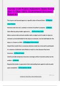 Florida 3-20 Public Adjusters State Exam  &lpar;Set 1&rpar; Q&A 100&percnt; Guaranteed Success &vert;  Rated A&plus;