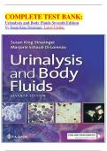 COMPLETE TEST BANK&colon; Urinalysis and Body Fluids Seventh Edition by Susan King Strasinger  Latest Update&period;
