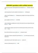 HMMWV questions with verified answers&period;