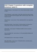 VSO Chapter 2 questions with complete solutions rated A&plus;