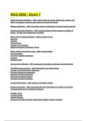 NSG 2000 - Exam 1 Questions with correct Answers 2025&sol;2026&lpar; A&plus; GRADED 100&percnt; VERIFIED&rpar;&period;