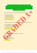 CNA HEADMASTER TEST FINAL EXAM AND  PRACTICE EXAM QUESTIONS 2025 ACTUAL EXAM  COMPLETE EXAM QUESTIONS WITH DETAILED  VERIFIED ANSWERS &lpar;100&percnt; CORRECT ANSWERS&rpar;  &sol;ALREADY GRADED A&plus;