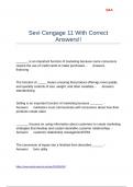 Sevi Cengage 11 With Correct Answers&excl;&excl;