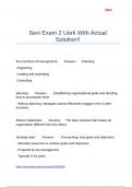 Sevi Exam 2 Uark With Actual Solution&excl;&excl;