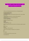 NAB TEST BANK PRACTICE EXAM 110 QUESTIONS & ANSWERS&semi; GRADED A&plus;&comma; 100&percnt; SOLVED
