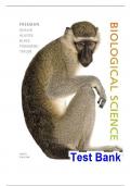 Test Bank Biological Science 6th Edition Freeman &lpar;2025&rpar;
