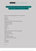Clinical Simulation Exam Questions And Answers&period; Updated And Verified&period;