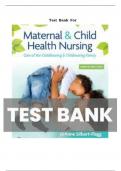 Test Bank for Maternal and Child Health Nursing 9th Edition by Silbert Flagg&comma; All Chapters 1-56