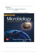 Test Bank for Microbiology - A Systems Approach&comma; 7th Edition by Marjorie Kelly Cowan&comma; All Chapters 1-25
