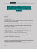 FAD 3220 Exam 3 Exam With Latest Questions And Answers&period; Updated And Verified&period;
