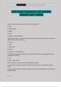 GES Exam 3 Questions And Answers&period; Updated And Verified&period;