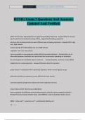 HCMG Exam 2 Questions And Answers&period; Updated And Verified&period;