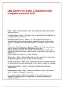 UNL Comm 101 Exam 2 Questions with complete solutions 2025&period;