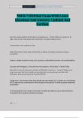 NSER 7110 Final Exam With Latest Questions And Answers&period; Updated And Verified&period;