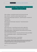 NURS242 Exam 3 Questions And Answers&period; Updated And Verified&period;