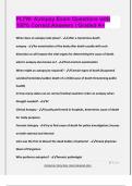 PLTW EXAM PACKAGE DEAL QUESTIONS AND VERIFIED DETAILED ANSWERS &vert; 100&percnt; GUARANTEED PASS &vert; ALREADY GRADED A&plus;