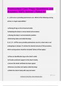 POST MORTEM CARE EXAM PACKAGE DEAL QUESTIONS AND VERIFIED DETAILED ANSWERS &vert; 100&percnt; GUARANTEED PASS &vert; ALREADY GRADED A&plus;