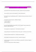 Hip and Joint PAS 407 Exam Questions & Answers