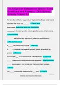 TDLR Eyelash Extensions Written Exam Questions and Answers 100&percnt; Solved &vert;  Already Graded A&plus;