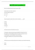 BLS CPR exam questions -2