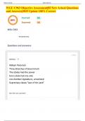WGU C963 Objective Assessment&vert;85 New Actual Questions and Answers&vert;2025 Update 100&percnt; Correct