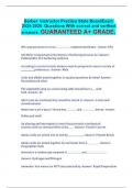 Barber Instructor Practice State Board Exam 2025-2026&period; Questions With correct and verified answers&period; GUARANTEED A&plus; GRADE&period;